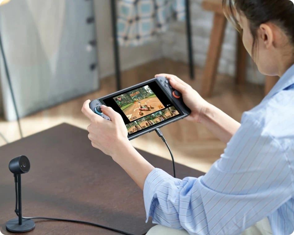 Konzolë portabile lojërash Nintendo Switch 2, 256 GB, 7.9 inç, E zezë