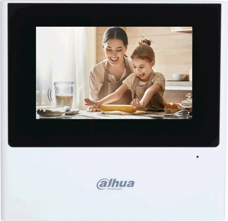 Monitor interfon DAHUA VTH2612L-W, i bardhë