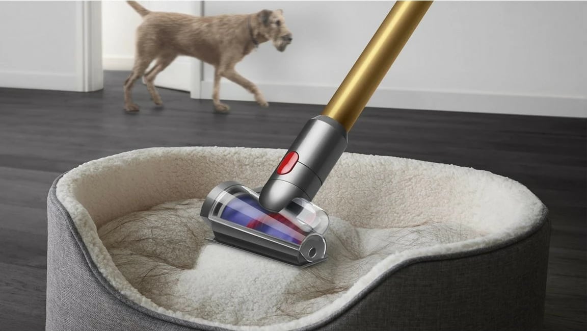 Fshesë me bateri Dyson V12 Detect Slim Absolute, 2-në-1, 60 min runtime, ngjyrë ari