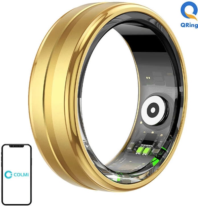 Smartring Colmi R06, 18.9 mm, Gold, Nr. 9