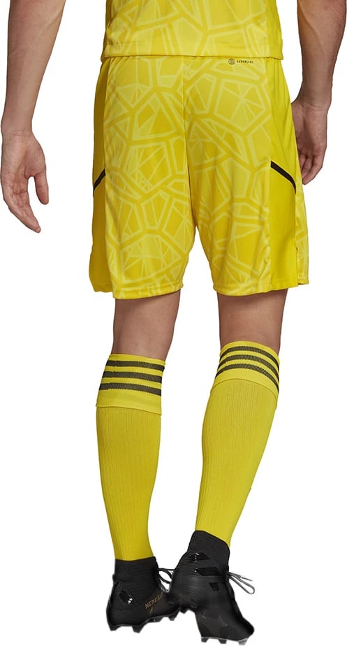 Shorce portieri adidas për meshkuj, të verdha