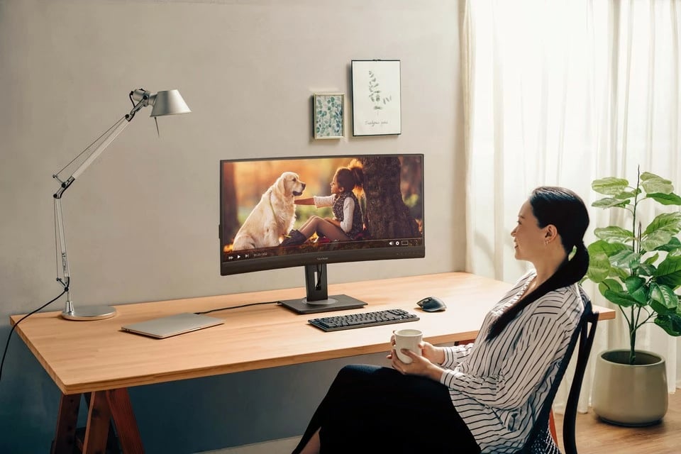 Monitor Viewsonic VG3456C, 34", UWQHD, LED, i zi