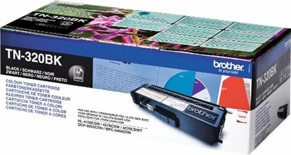 Toner Brother TN-320BK, i zi, 2500 faqe