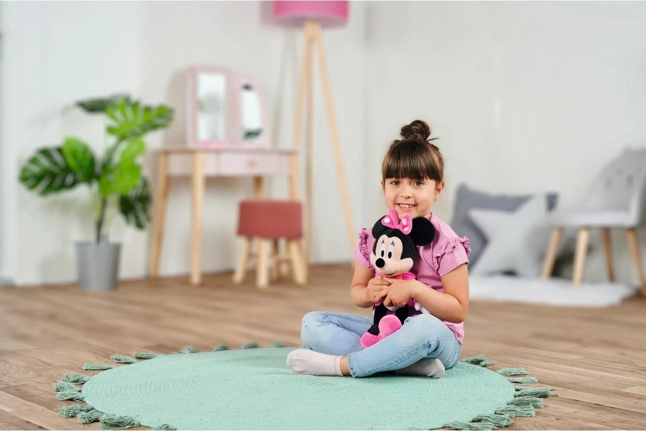 Lodër pellushi Simba Disney Minnie, 35cm, Rozë