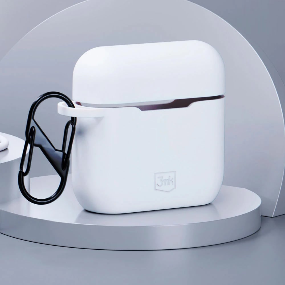 Mbështjellës 3mk për AirPods 3, silikon, i bardhë