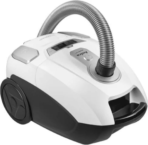 Fshesë me korrent me qese, Amica Suracon VM7001, 700 W 3 L, HEPA 13, bardhë/zezë