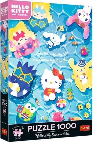 Puzzle Trefl Hello Kitty Summer Relaxation 1000 pjesë