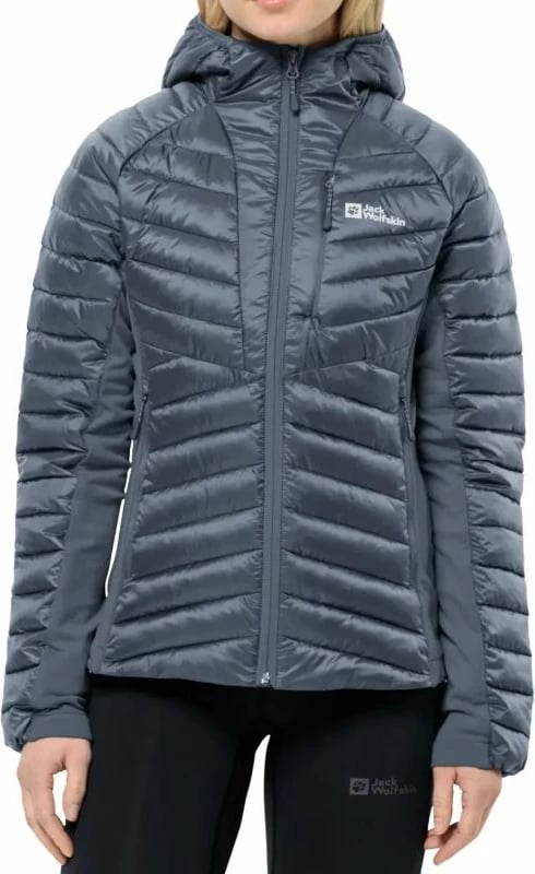 Jakne Jack Wolfskin për femra, gri