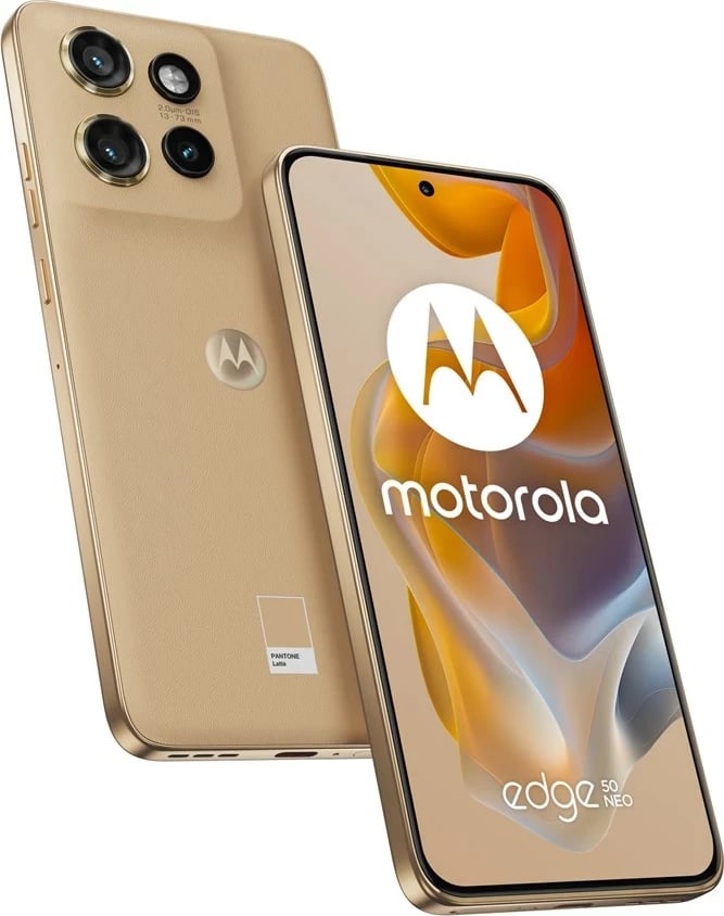Celular Motorola edge 50 Neo, 6.36", 12 GB RAM, 512 GB, Krem