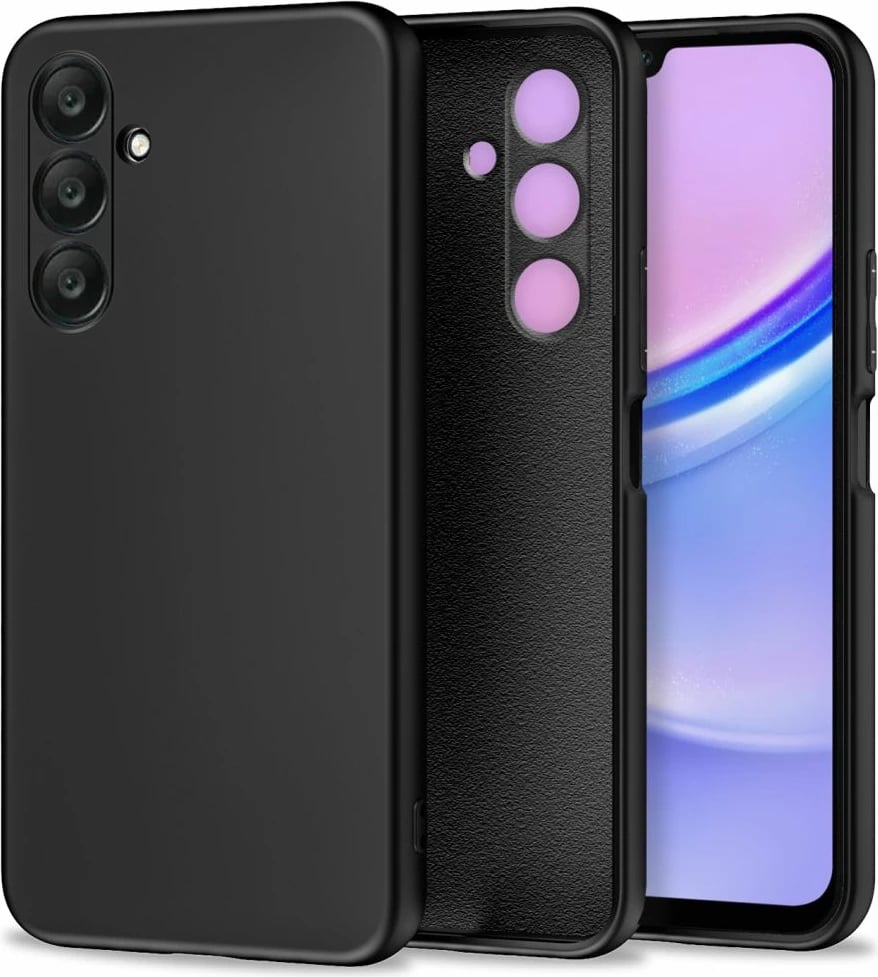 Mbështjellës Tech-Protect Icon për Samsung Galaxy A15 / A15 5G, i zi