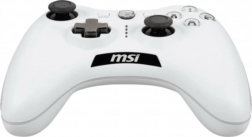 Gamepad MSI Force GC20 V2, me kabllo, për PC/Android, Bardhë