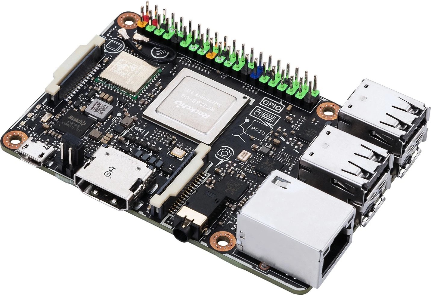 Kasë ASUS Tinker Board R2.0, Rockchip RK3288, 2GB RAM, DDR3, Wi-Fi, Bluetooth, MicroSD