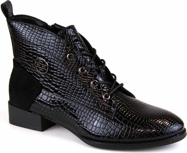 Çizme të shkurta për femra Filippo, të zeza