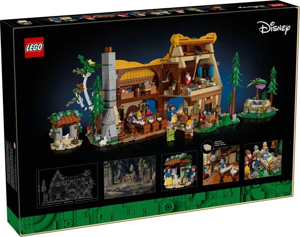 Set LEGO Disney 43242, Shtëpia e Borëbardhës dhe Shtatë Xhuxhëve