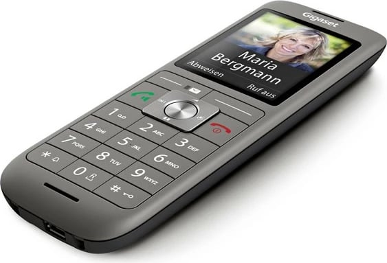 Telefon Gigaset CL660HX, Analog/DECT, Wireless, 400 kontakte, Anthracite, Black