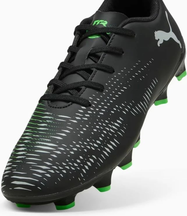 Çizme futbolli për fëmijë Puma, të zeza