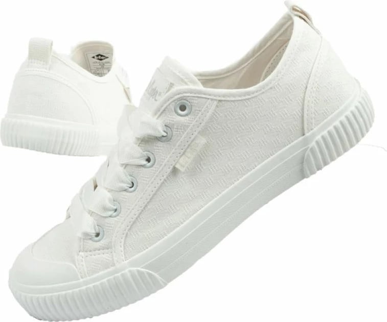 Këpucë femra Lee Cooper, të bardha