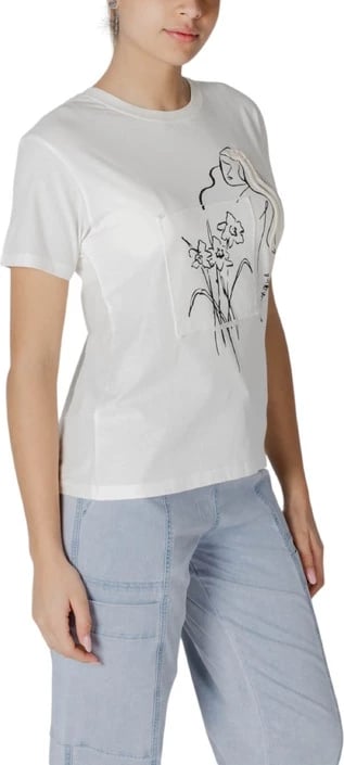 Maicë Desigual për femra, të bardha