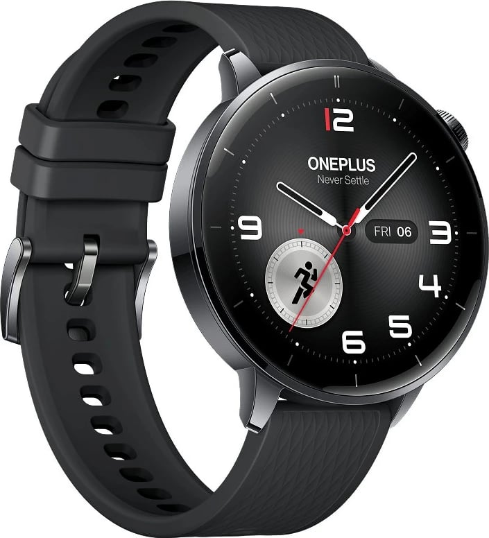 Smartwatch OnePlus Watch 3, 43mm, AMOLED, 60 orë bateri, i zi