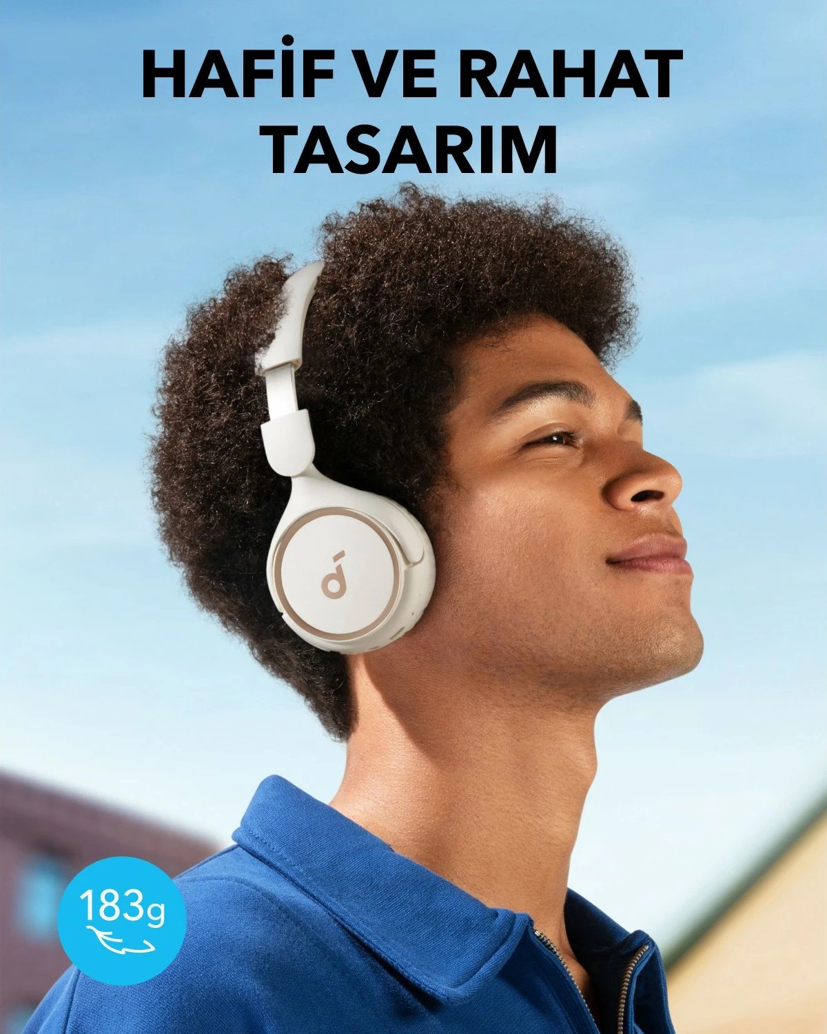 Kufje Anker Soundcore H30i, BT, të bardha