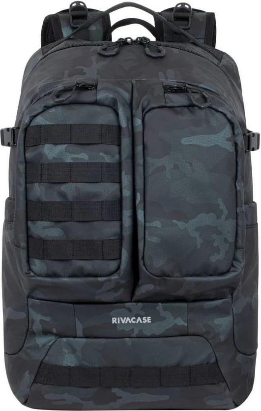 Çantë shpine RivaCase Sherwood 7661, kamuflazh navy
