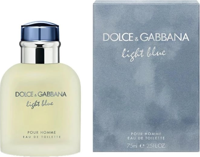 Eau De Toilette Dolce & Gabanna, Light Blue Pour Homme, 75 ml