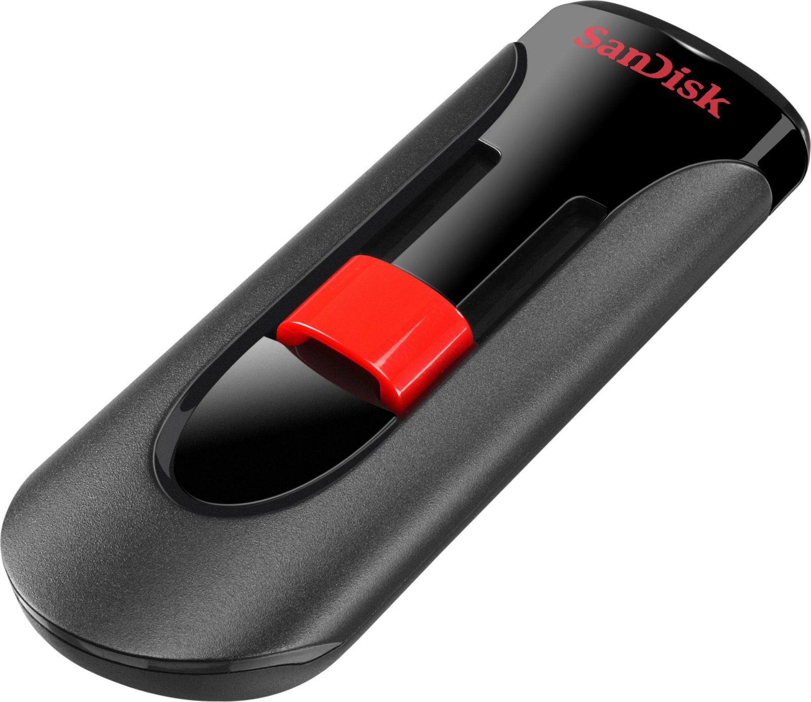 USB SanDisk Cruzer Glide 32GB, USB 2.0, zi/kuqe