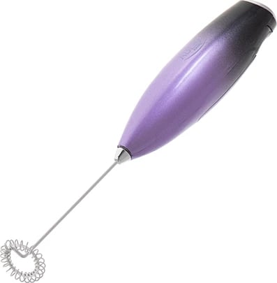 Shkumëzues qumështi, Adler AD 4499, me mbajtëse, tel inoksi, me bateri, vjollcë-e zezë