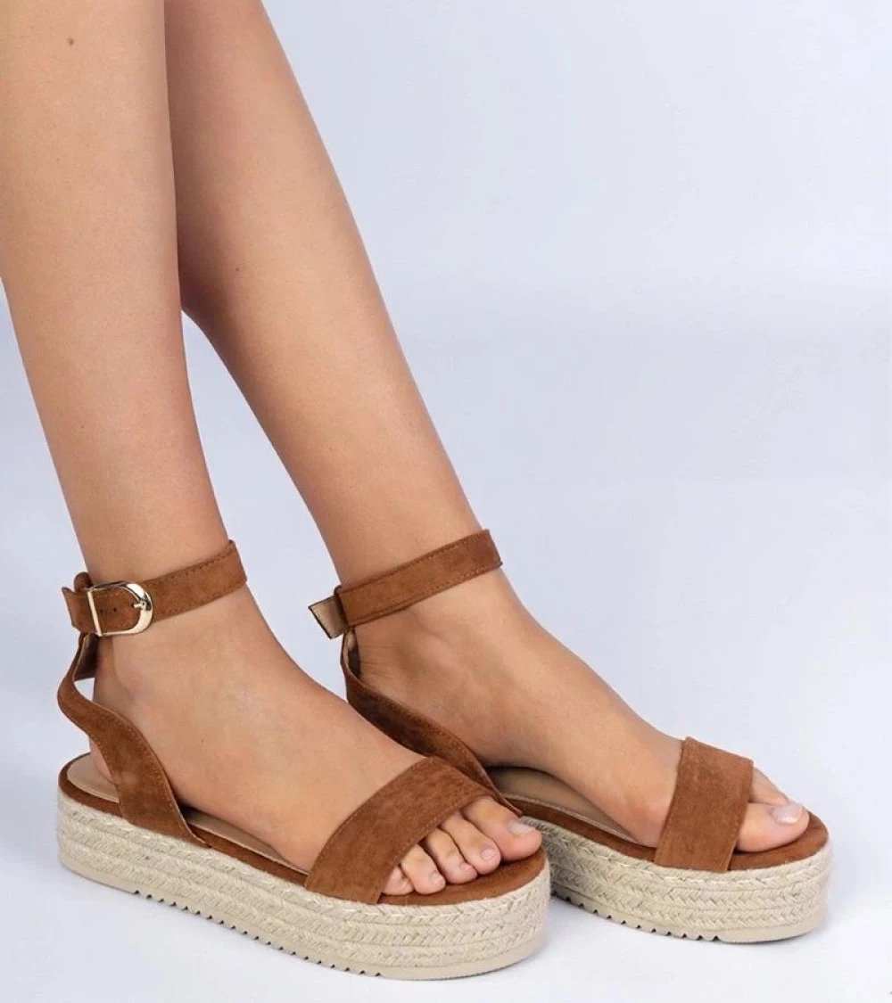 Sandale femra PRIMO 211056, kafe