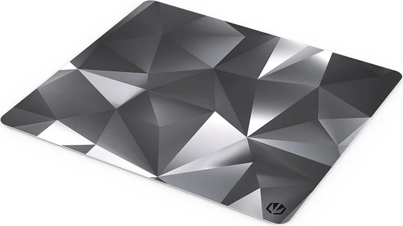 Mauspad Endorfy Crystal Black L, për lojtarë, ngjyrë bardhë e zi
