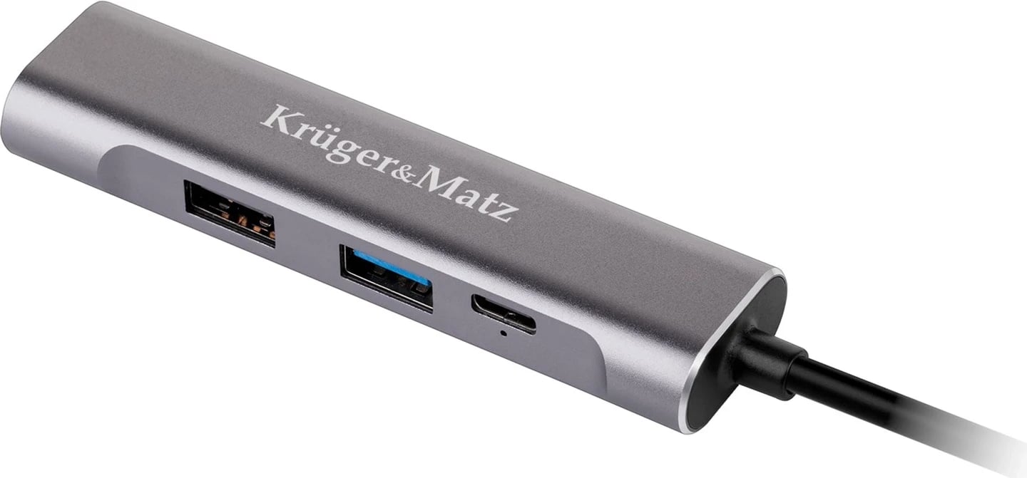 HUB Kruger & Matz USB Type-C në HDMI/USB3.0/USB2.0/C