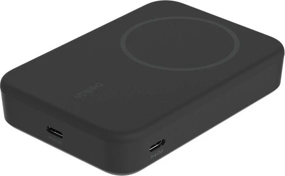 Power bank wireless Belkin BoostCharge Pro, 15 W, e zezë