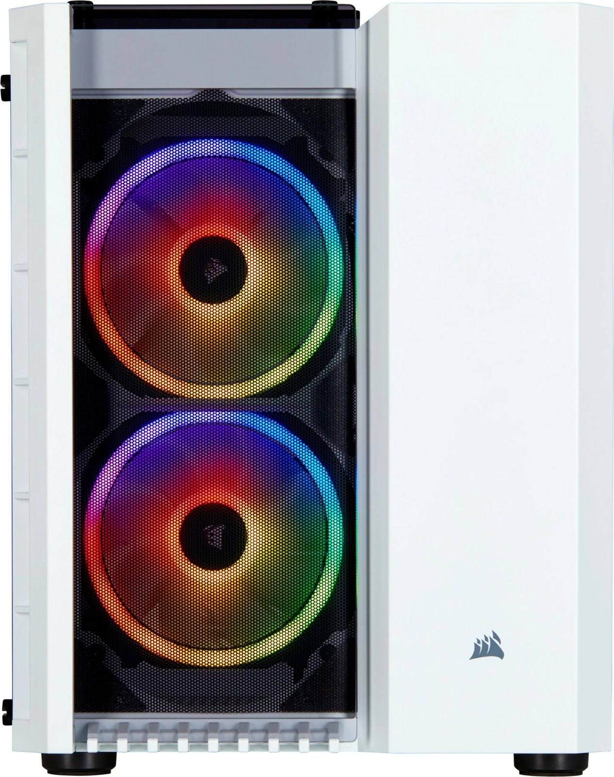 Kasë Corsair Crystal 280X, micro ATX, xham i temperuar, e bardhë
