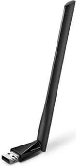 Kartë rrjeti WiFi USB TP-LINK MU6H, AC650, antenë e jashtme, e zezë