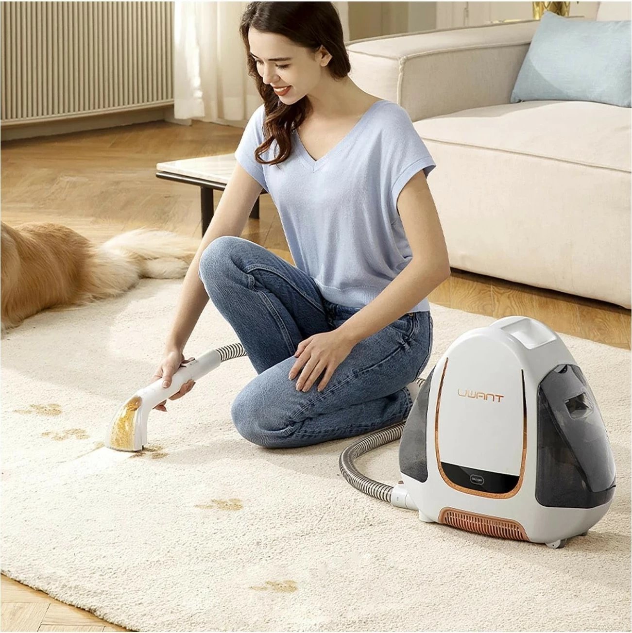 Pastruese me ujë UWANT B100-S, 1.8L, 450W, e bardhë