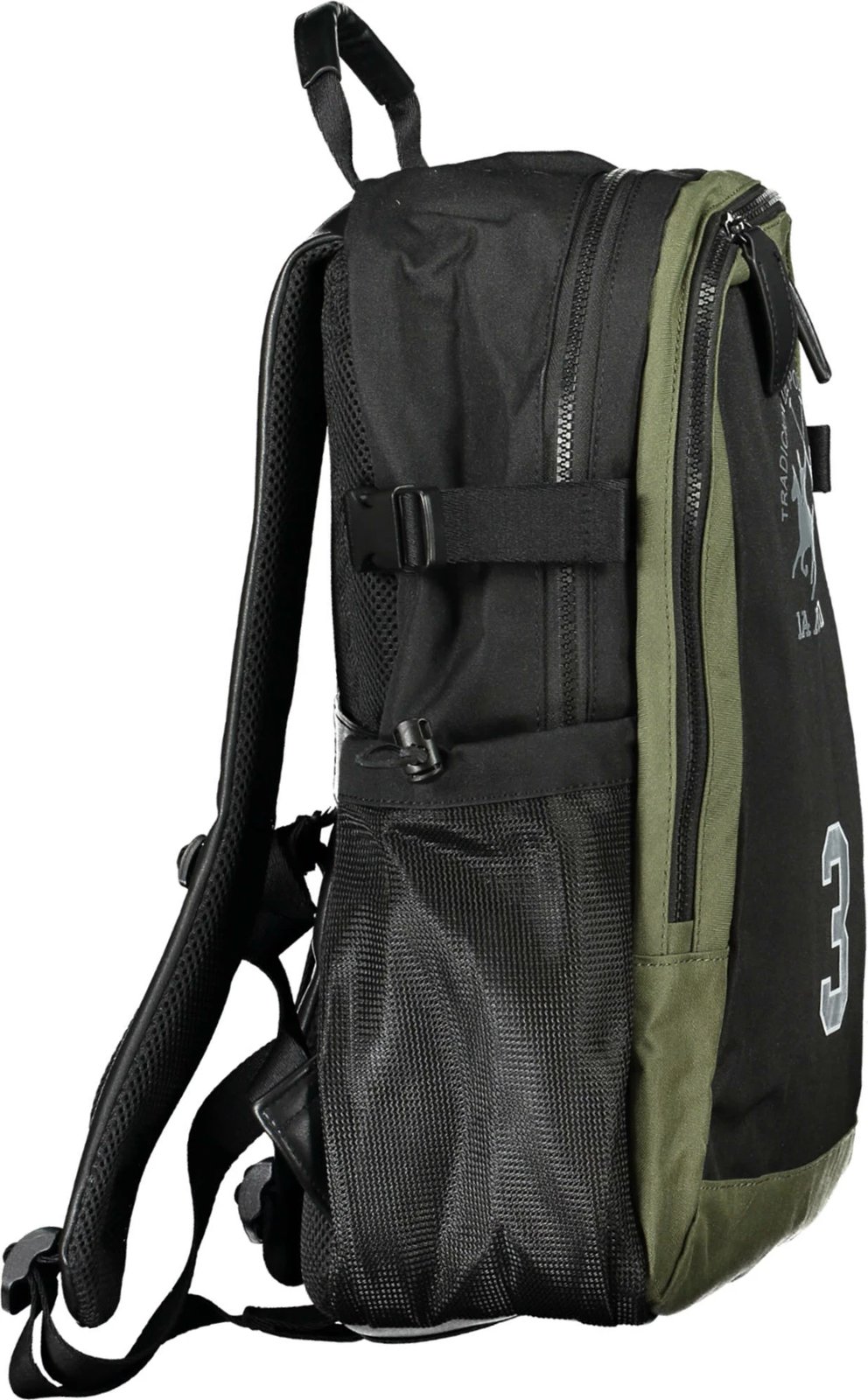 Backpack LA MARTINA meshkuj, e zezë