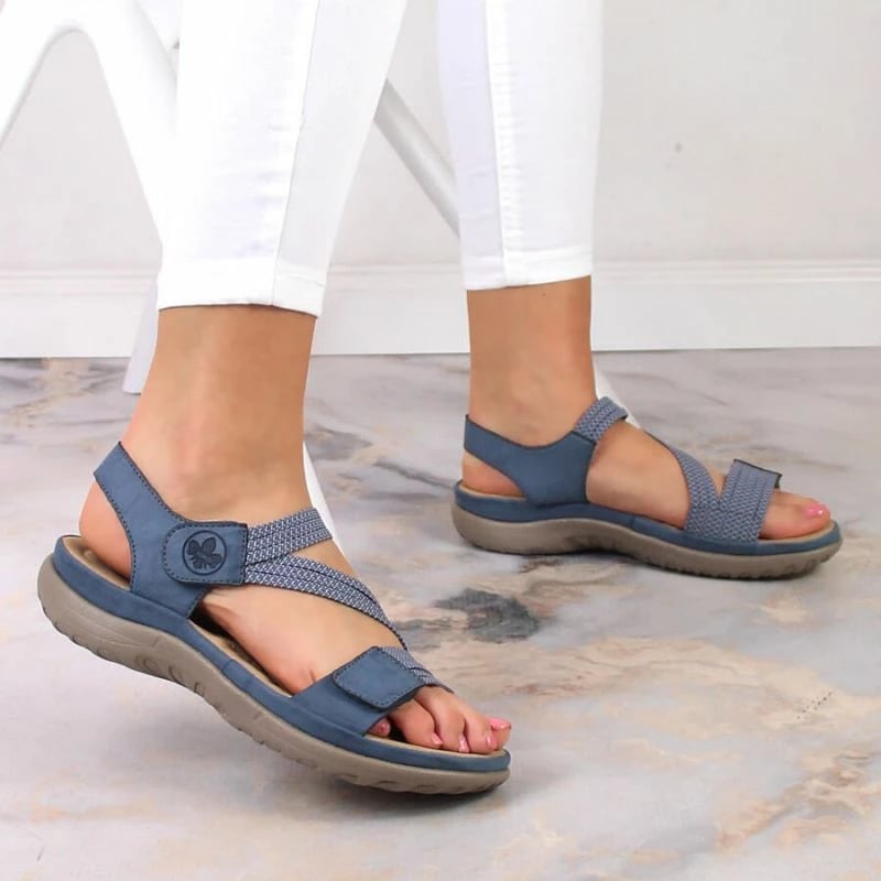 Sandale për femra Rieker, blu