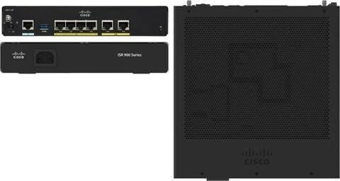 Router Cisco C921-4P, Gigabit Ethernet, 2048MB flash, 4 porta LAN, e zezë