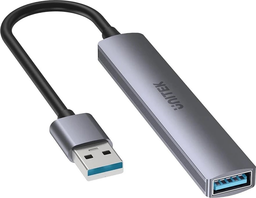 HUB Unitek H1208A USB-A / 3x USB-A 2.0, USB-A 3.0, Gri