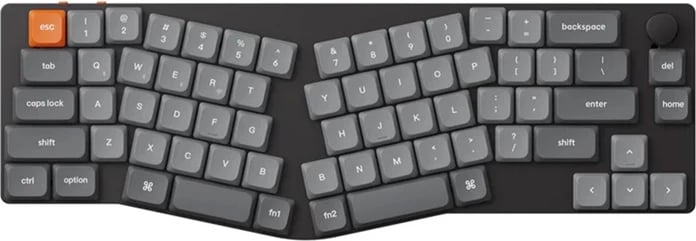 Tastierë mekanike wireless Keychron K11 Max, 68 taste, RGB, Brown Switch, profil i ulët, e zezë