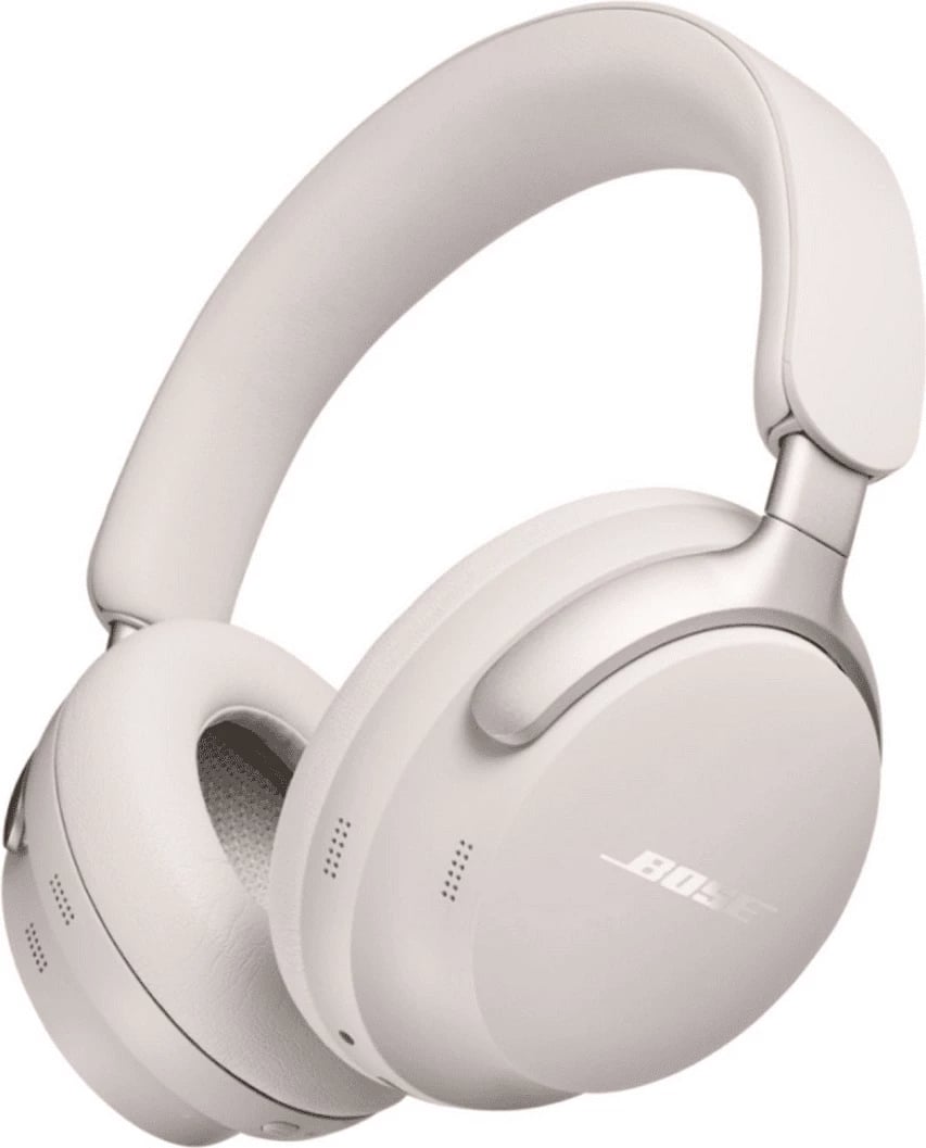 Kufje mbi vesh, Bose QuietComfort Ultra 880066-0200, pa tela, anulim zhurme, të bardha