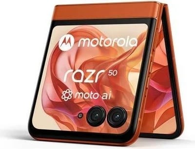 Celular Motorola razr 50, 8/256GB, Pomarańczowy