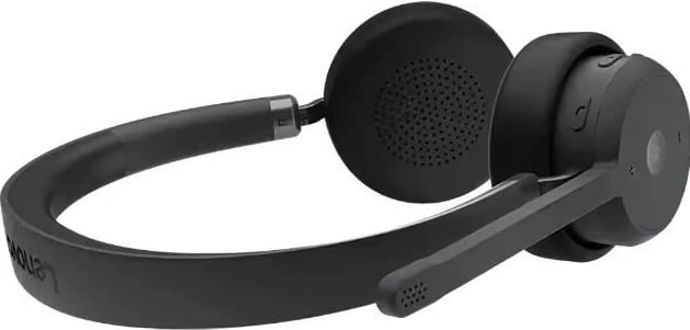 Kufje pa tela Lenovo 4XD1M80020, Bluetooth, mikrofon me anulim zhurme, e zezë, set