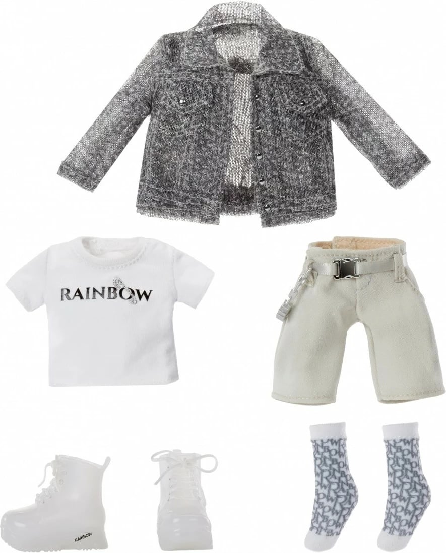 Kukull mode Rainbow High MGA Aidan Russell me aksesorë