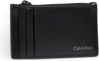 Portofol për meshkuj Calvin Klein, i zi