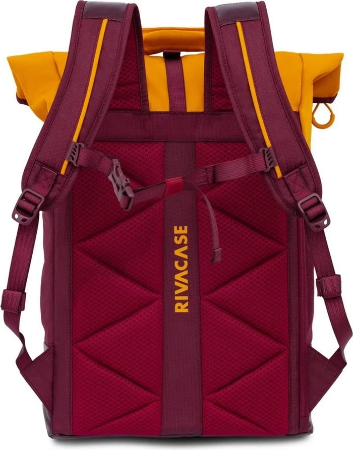 Çantë shpine RivaCase Dijon 5321RED, 15.6", 25L, e kuqe-portokalli