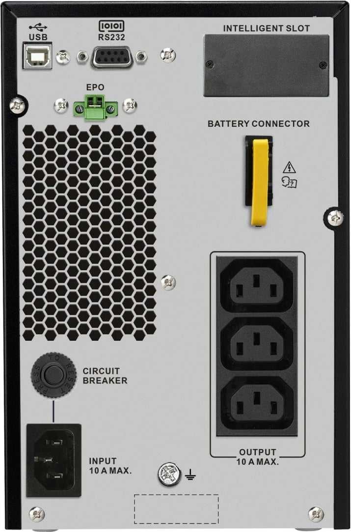 Kasë UPS APC Easy UPS SRV1KI-E, 1000VA, 900W, Tower, E zezë