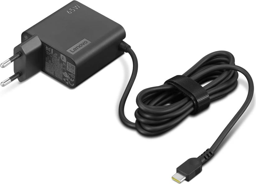 Adapter rryme Lenovo GX21L58555, 65 W, për brenda, i zi