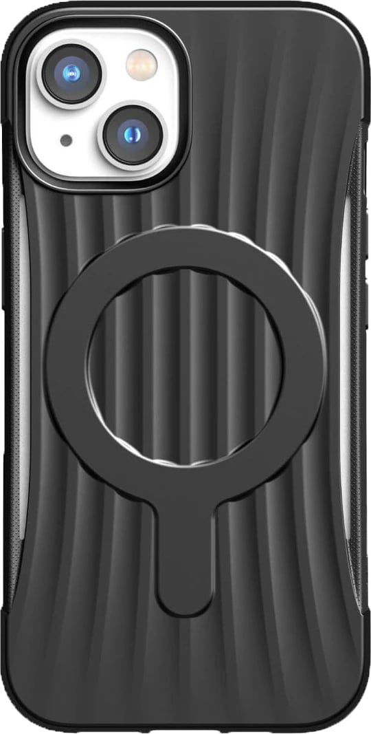 Mbështjellës Raptic X-Doria Clutch Case për iPhone 14 Plus me MagSafe, i zi
