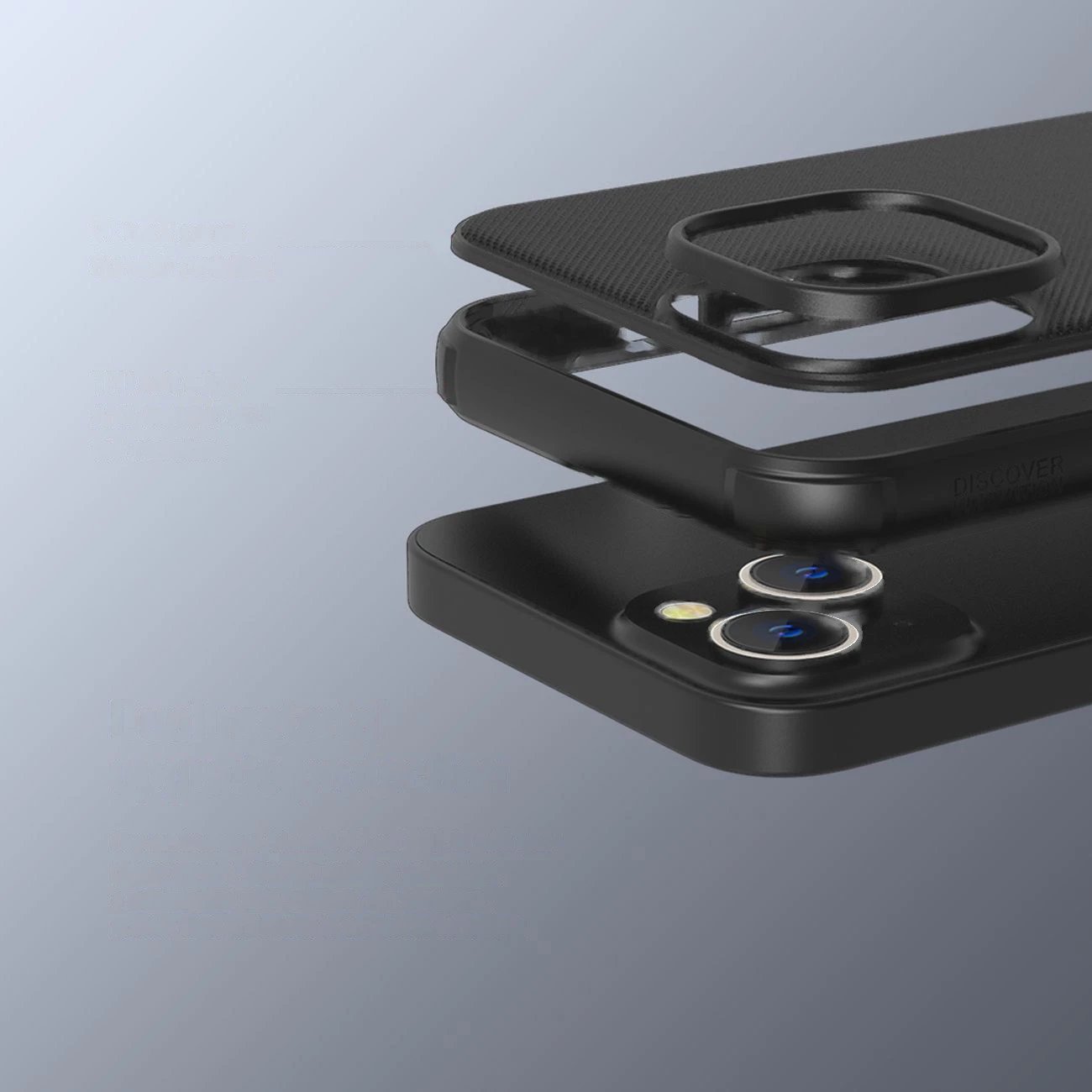 Mbështjellës Nillkin Super Frosted Shield Pro Magnetic për iPhone 14 Plus, MagSafe, i zi